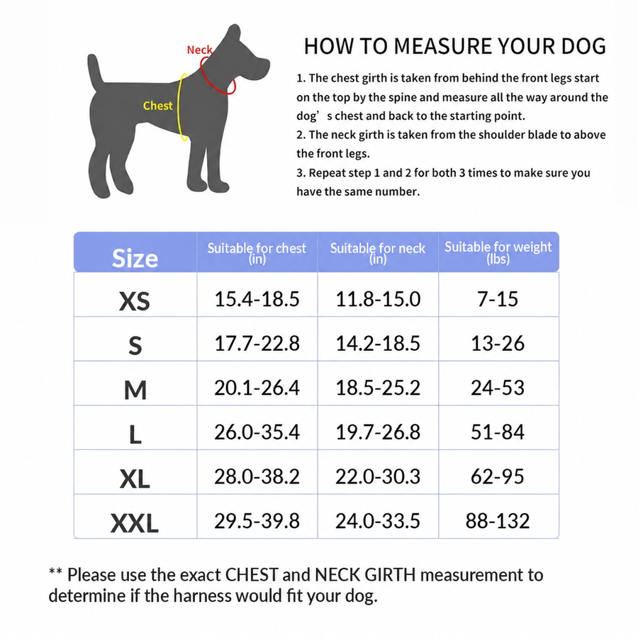 How to measure your dog (kg)