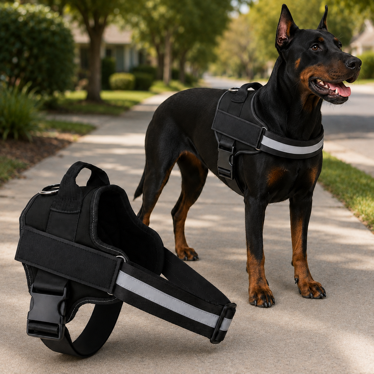 No-Pull Reflective Harness