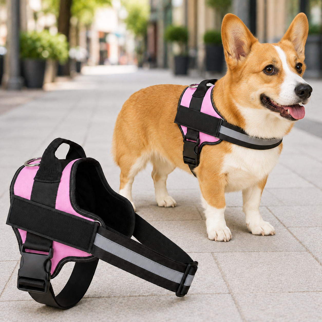 No-Pull Reflective Harness