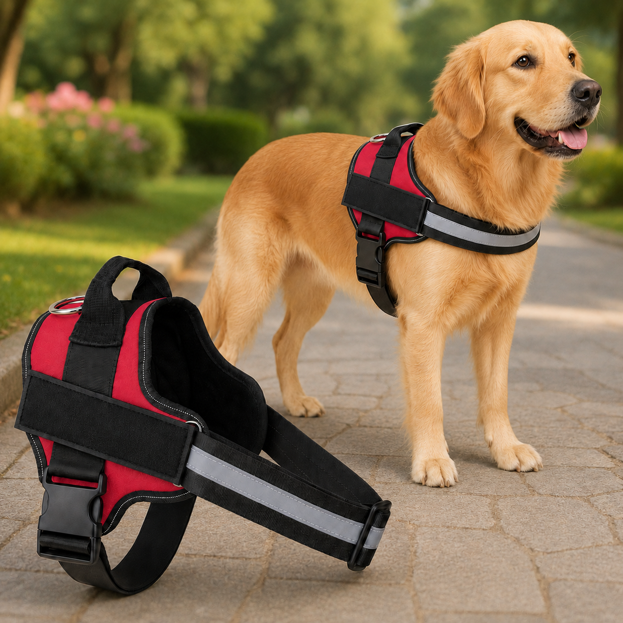 No-Pull Reflective Harness
